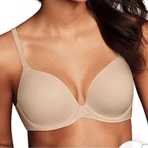 Maidenform One Fabulous Fit™ 2.0 Underwire Demi Bra-Dm7543 Paris Nude 38C‎ Nwt